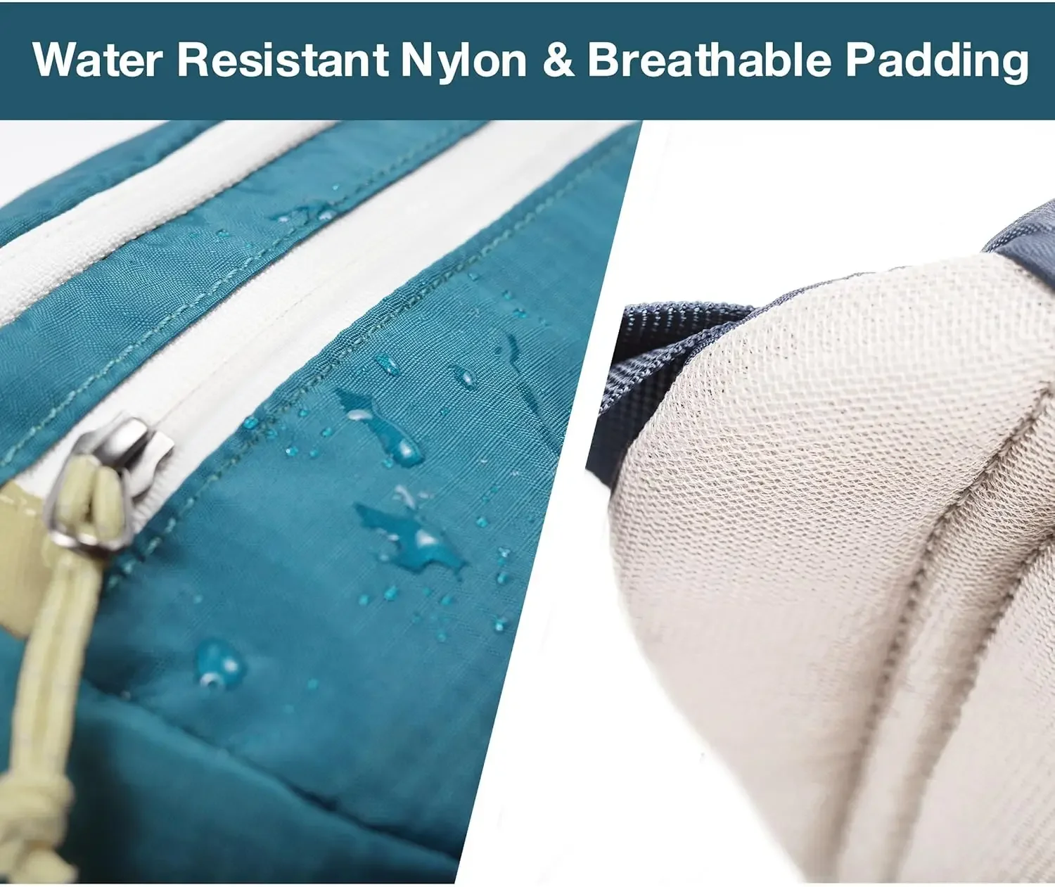 Fotografia 5: Pacote de cintura de viagem ultraleve 3L, grande pochete resistente à água para homens e mulheres.