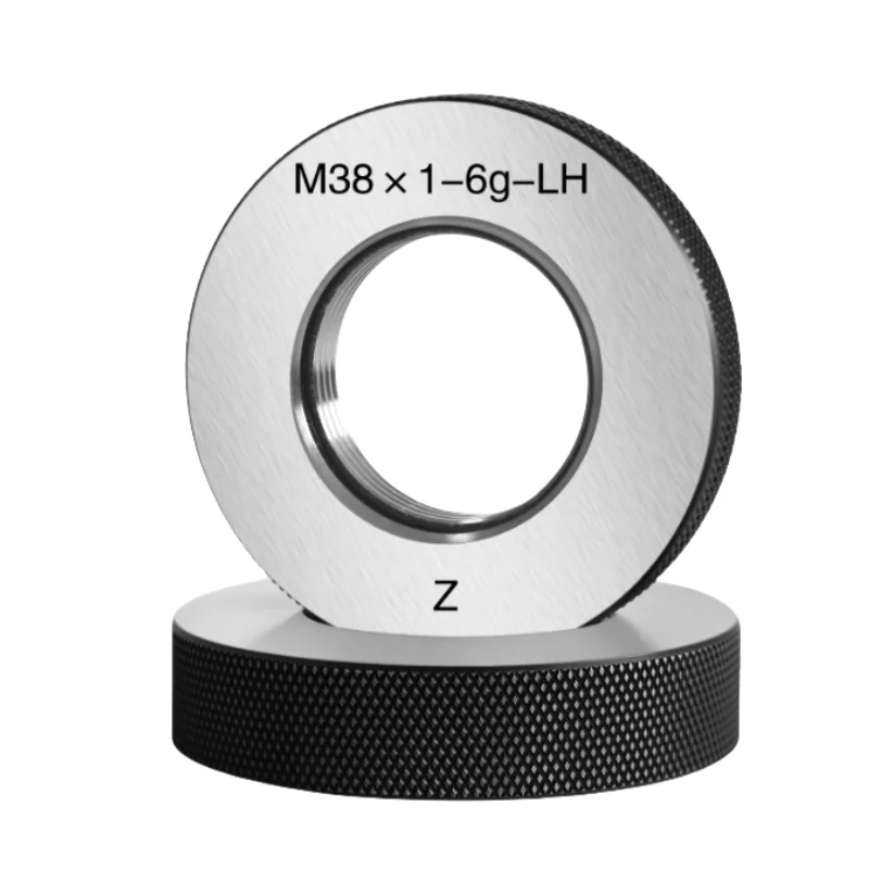 1 مجموعة (1 * GO + 1 * NOGO) 6 جرام دقة اليد اليسرى M82-M100 غير القياسية متري الموضوع حلقة قياس أدوات M82M83M84M85M86M90M92-M100