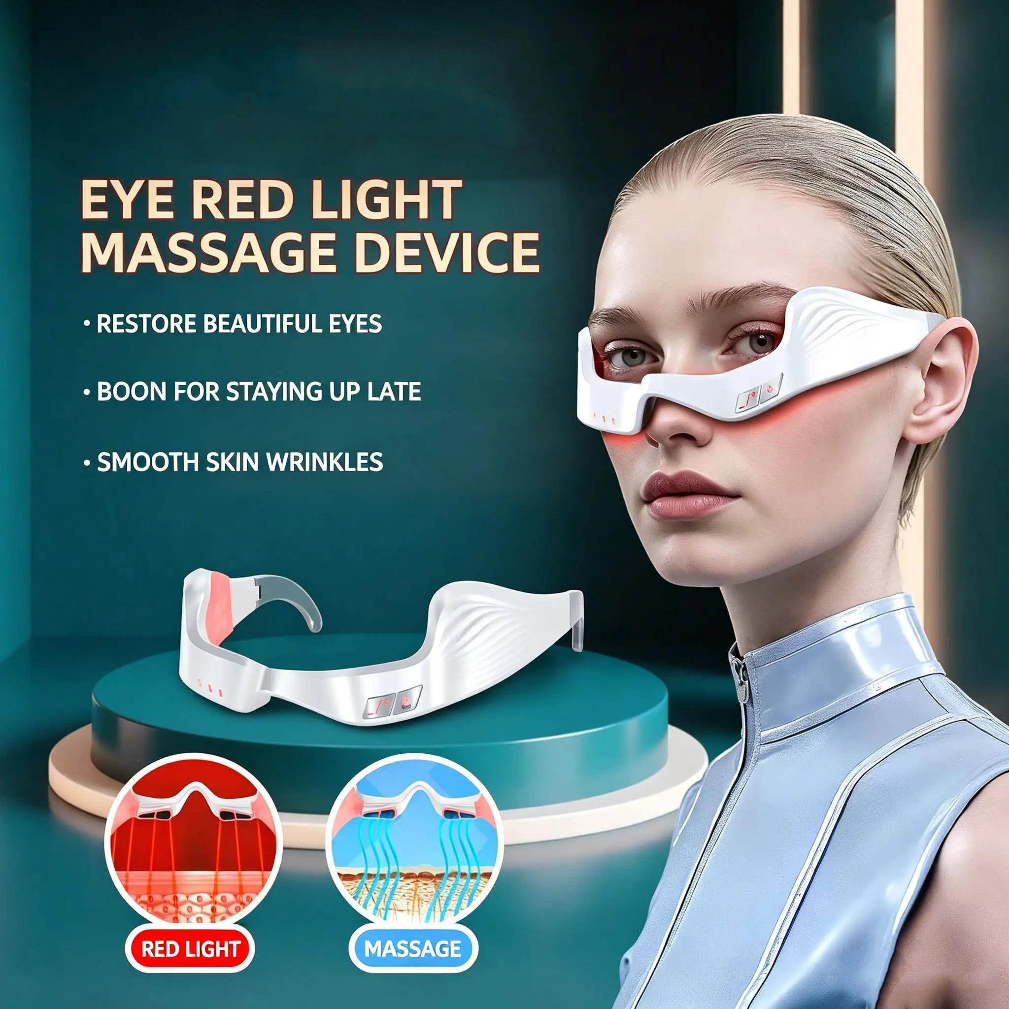 3D Eye Care Lifting Massager Microcurrent Beauty Instrument