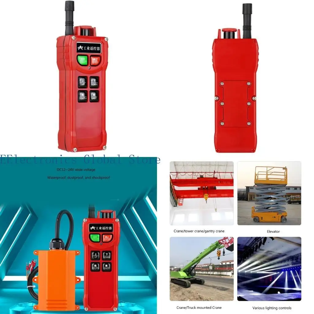 

462B Industrial Remote Control System 420~437MHz for Electric Hoists Bridge Cranes