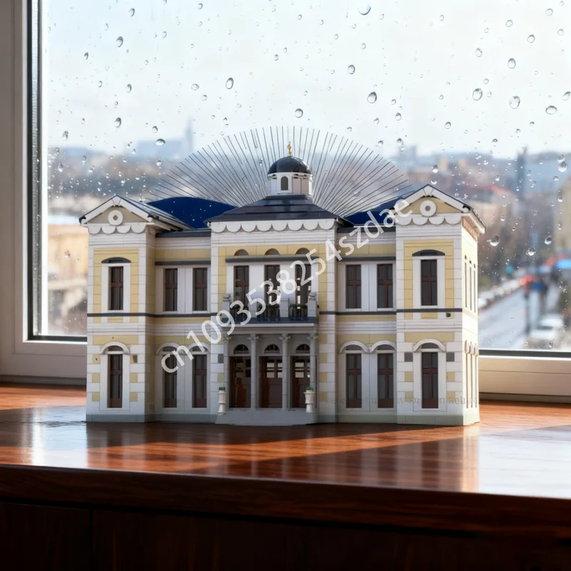 

2929 шт. MOC Rosendals Slott Rosendal Palace, модульная модель, строительные блоки, рождественский подарок, сборка, сделай сам, креативная кирпичная игрушка для детей