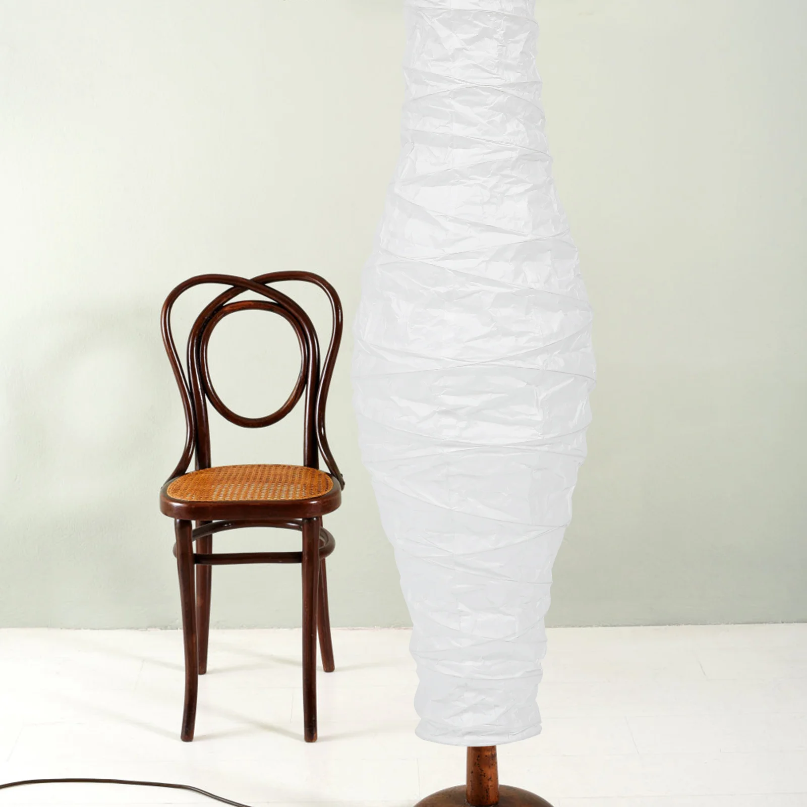 Lamp Shade Paper Floor Shades Light Lampshade Cover Lamps Lanterns Rice Style Chandelier Nordic Replacement Standing Table White