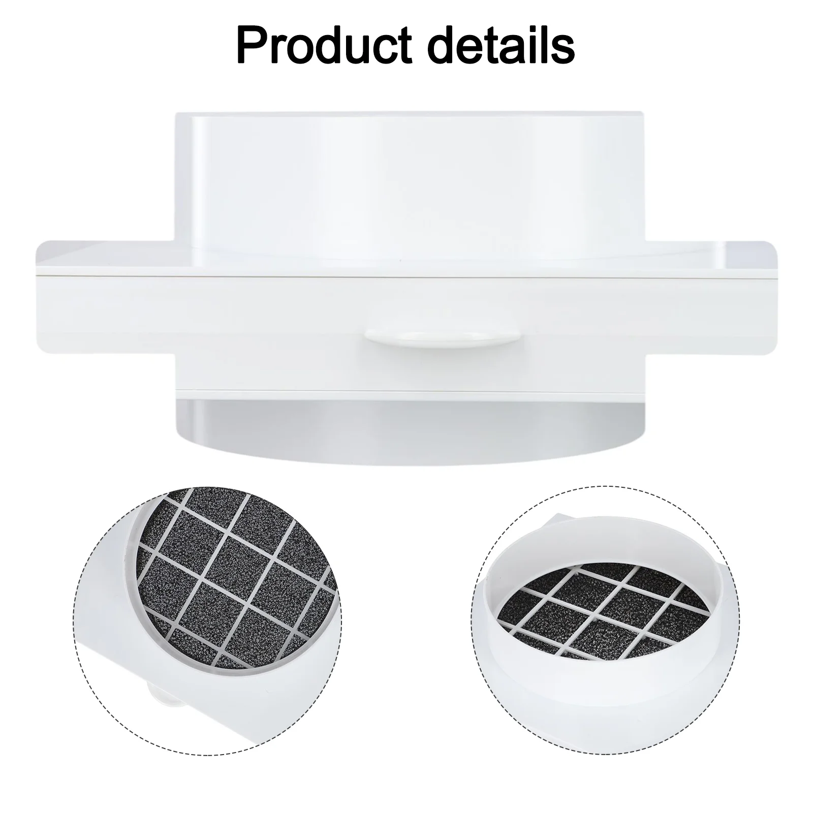 تحسين جودة الهواء مرشح شبكي إسفنجي أحجام مرشح القناة القابلة للتخصيص نظام تنقية الهواء القطر القابل للتخصيص #2