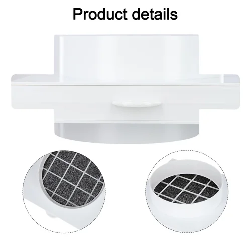 Imagen 2 del producto Filtro de red de esponja para mejorar la calidad del aire, tamaños de filtro de conducto personalizables, sistema de filtración de aire, diámetro personalizable