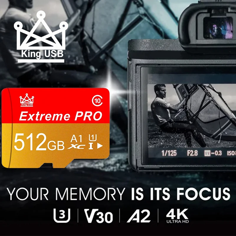 Original Memory Card Micro TF SD Card SD Cards TF Cards 32GB 64GB 512GB A2 U3 V30 for Surveillance Nintendo Switch Tablet