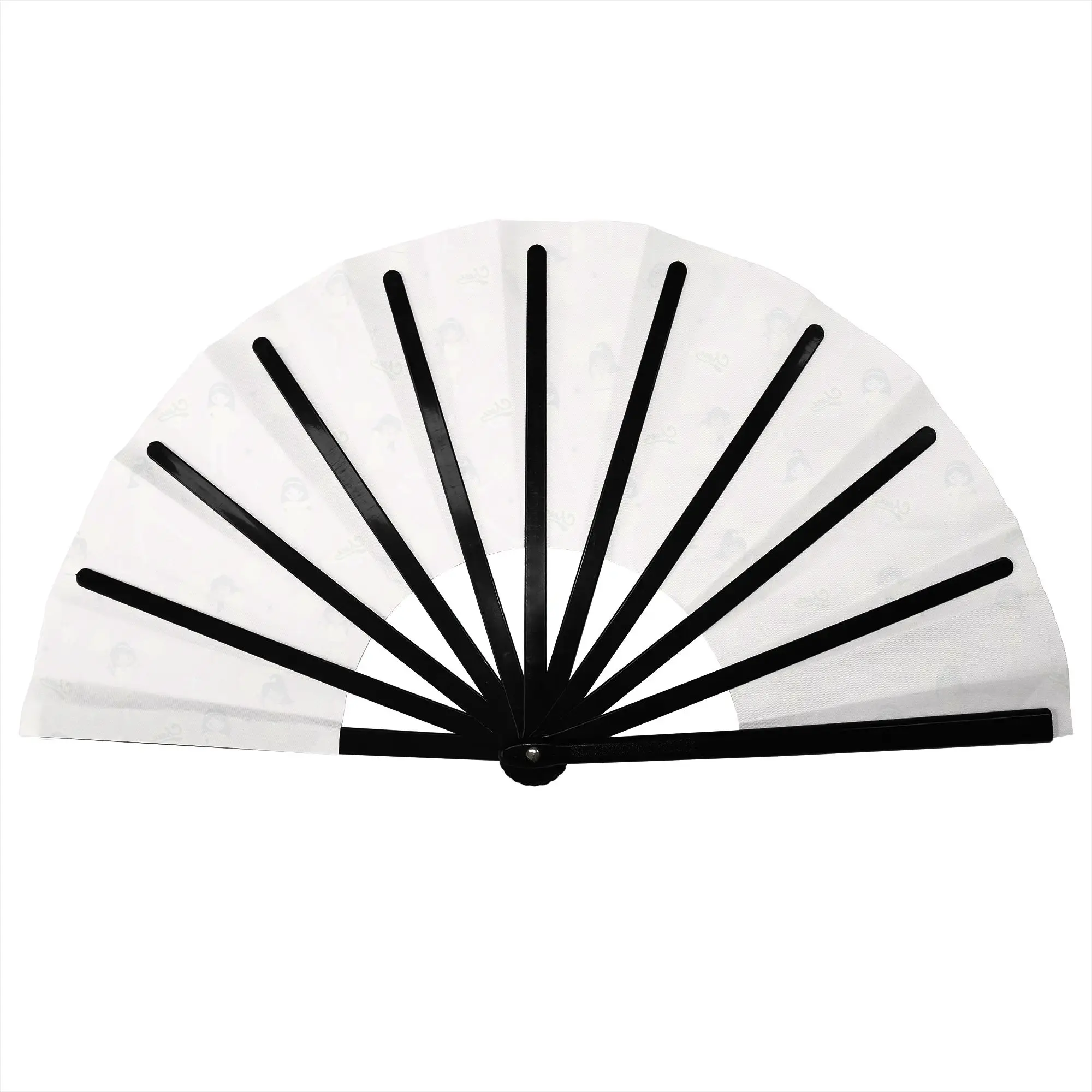 Cheerleader Girls With Pom Poms  Hand Fan Promotional Gift Party  Durable Folding Fans Creative Bulk Pack Fan