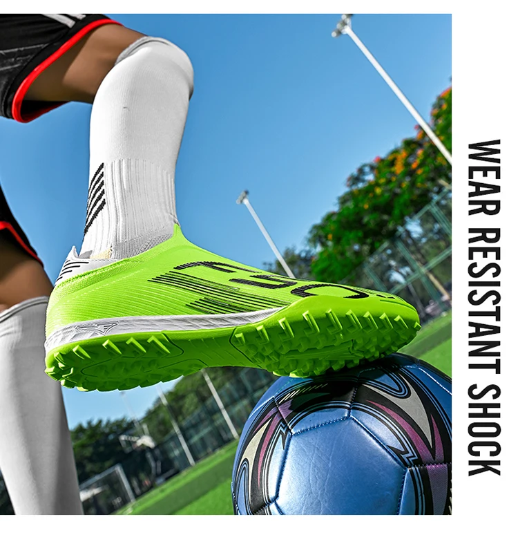 Neue Herren-Fußballschuhe Rutschfeste Sneakers Trainingsschuhe Bestseller Fußballstiefel Leichte Hochwertige Rasenplatzschuhe Mittelhohe Outdoor-Schuhe – Detail 15