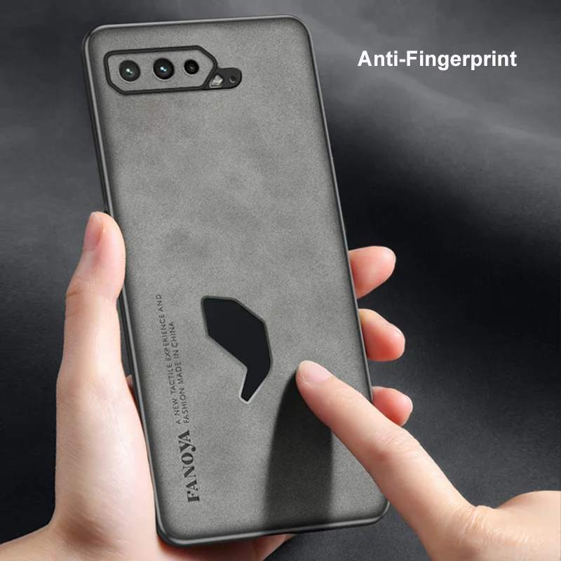 Silicone Full Protection Phone Case For Asus ROG Phone 6 6D 7 5G Luxury Leather Case For Asus ROG Phone 3 5 5S Matte Cover Coque - view 5