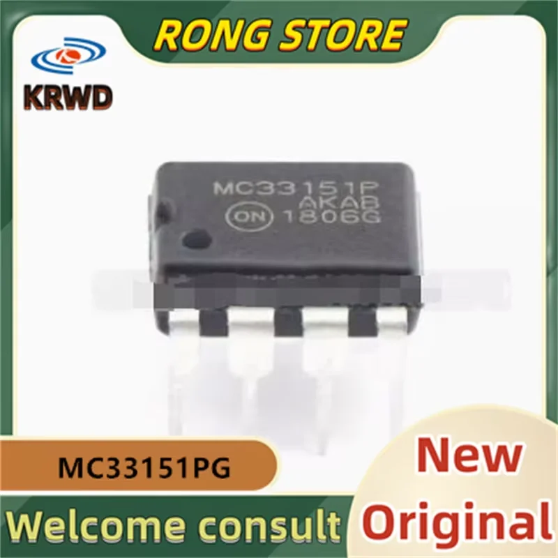 

10PCS MC33151P New and Original Chip IC MC33151PG MC33151 33151 DIP8