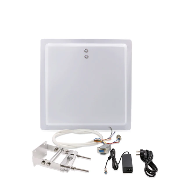 نظام ركن السيارة UHF طويل المدى مع واجهة WG26/RS232/RS485 860-960 ميجا هرتز قارئات بطاقات التحكم في الوصول للاتصالات بموجات الراديو #4