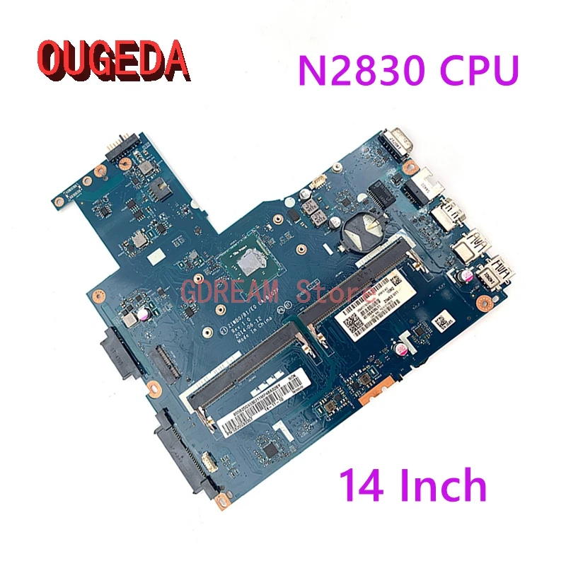 

OUGEDA ZIWB0 B1 E0 LA-B102P 5B20G46361 For Lenovo G40-30 B40-30 Laptop Motherboard 14 Inch DDR3L N2830 CPU MAIN BOARD full test