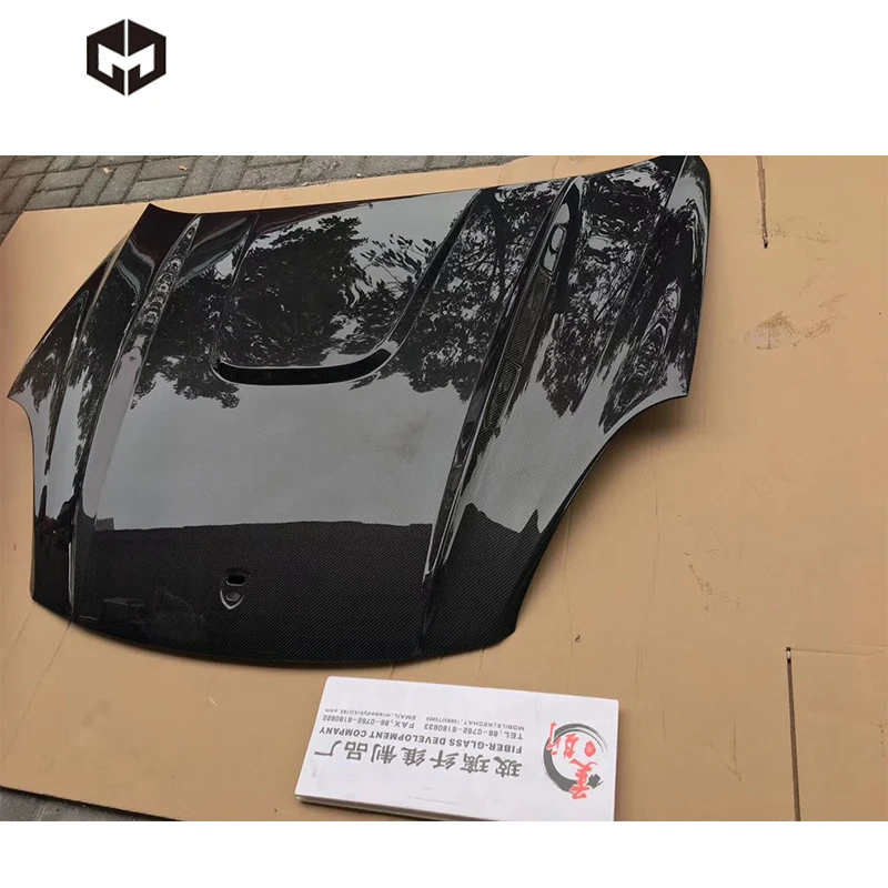 Fibra de vidro amortecedor dianteiro difusor traseiro saias laterais estilo hm kit de corpo largo para porsche cayenne 958 14 polegadas