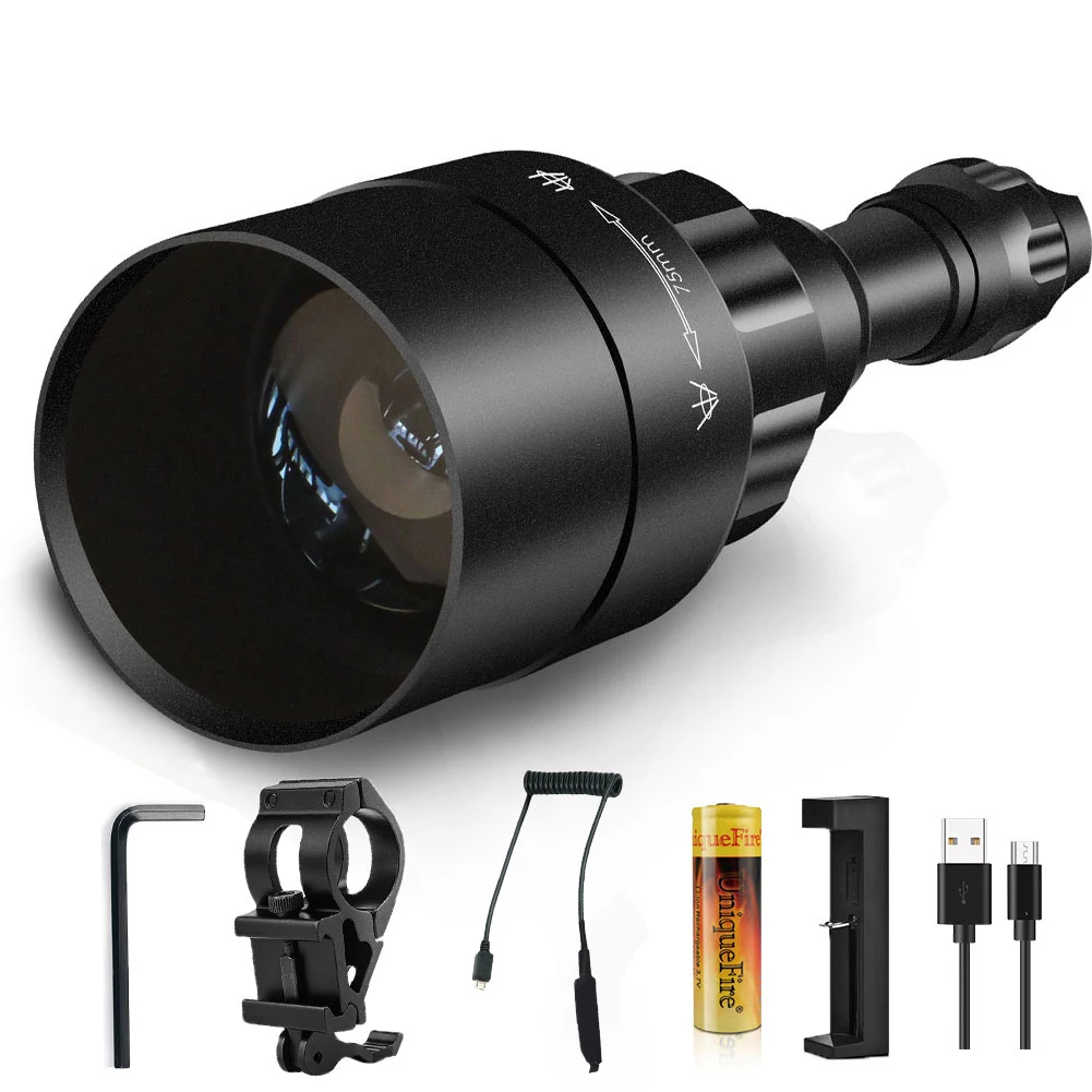 uniquefire-–-ensemble-de-lampe-de-poche-a-infrarouge-led-avec-lentille-ir-67mm-1605-nm-interrupteur-illuminateur-torche-rechargeable-par-usb-vision-nocturne