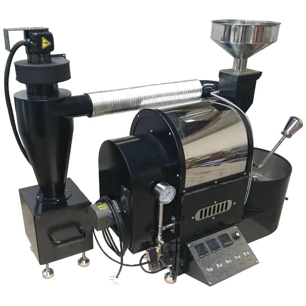 1kg 2kg Equipment Coffee Bean Roasting Roaster Coffee Machine Cocoa Toaster Industrial Coffee Roasting Machine Price