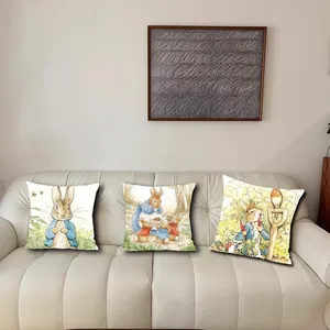 Sarung Bantal Kartun p-peter r-rabbit Sarung Bantal Sofa Aksen Ruang Tamu Penyangga Punggung Sofa Persegi Pendamping Tidur Siang yang Tenang 10 poster jessica rabbit penjualan terbaik - №