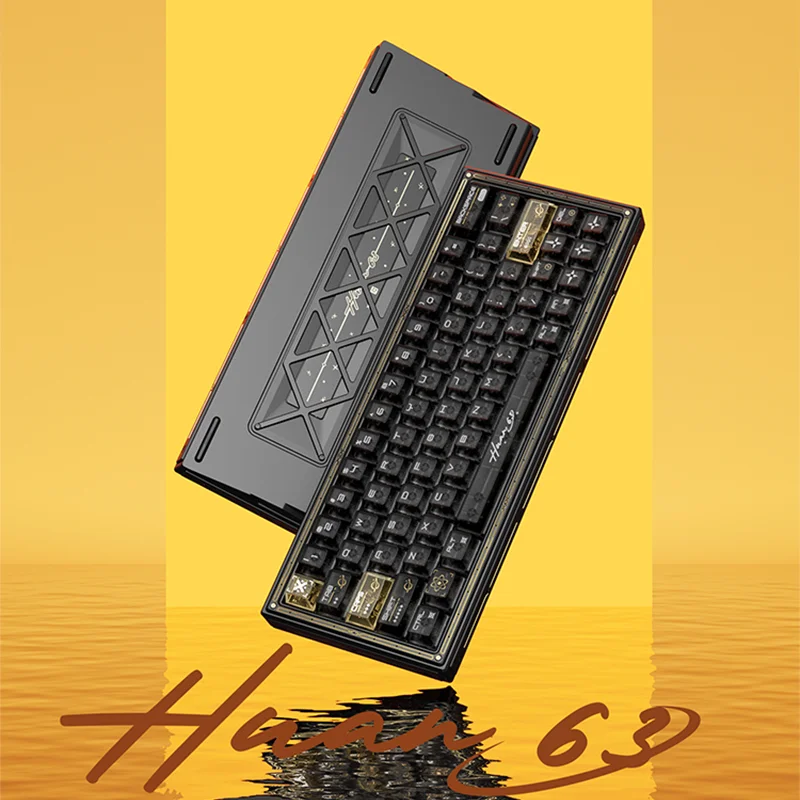WLMOUSE HUAN63 RGB Gaming Keyboard 63 Keys