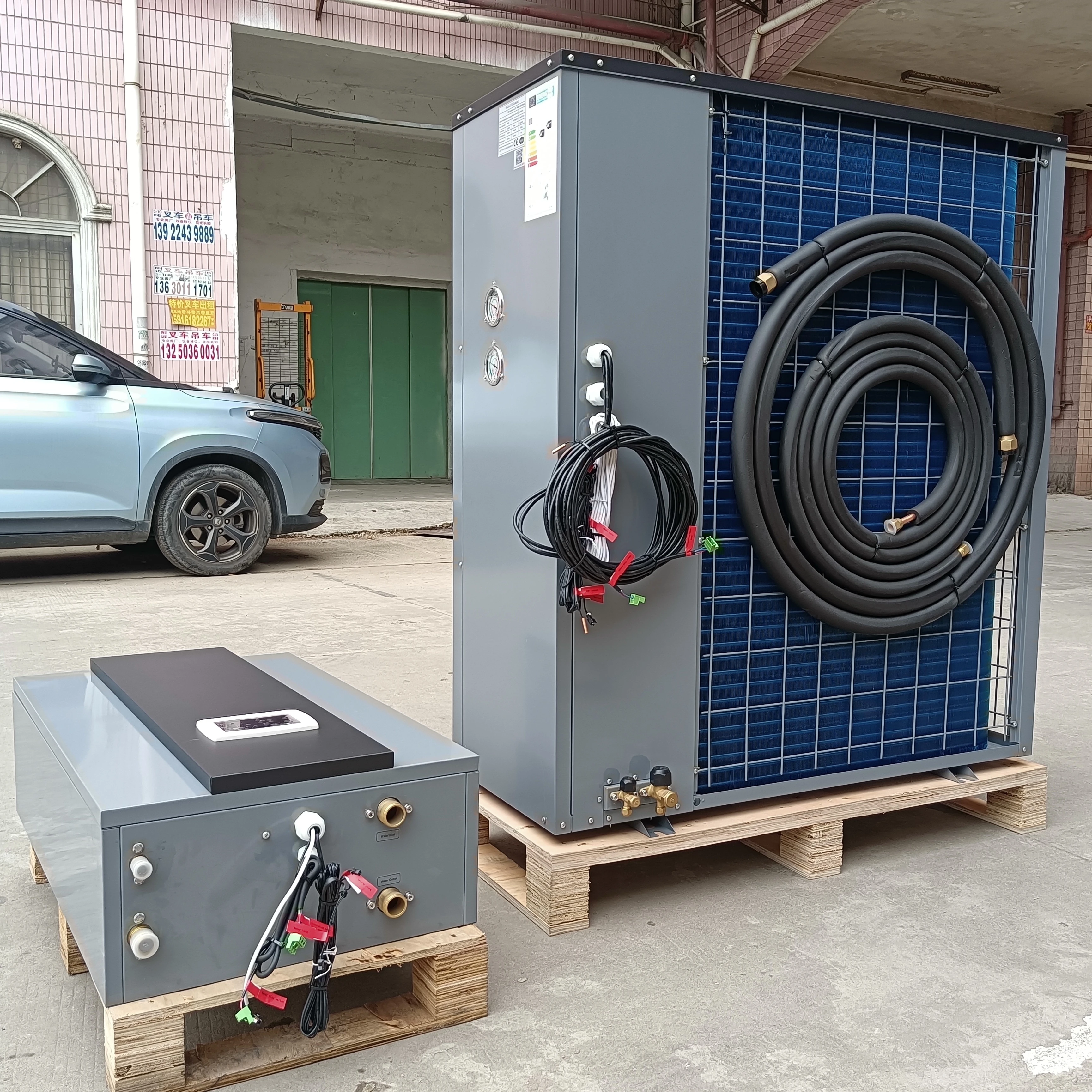 CHKJ for 18KW Wifi Modbus DC Inverter Heat Pump Outdoor Applicable Air Source Heat Pump with High Efficiency for Hotels