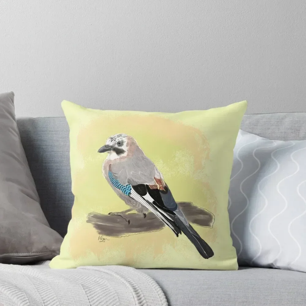 

Eurasian Jay Throw Throw Pillow luxury covers Luxury Pillow Cover Decorative Cushion Sofa Covers For Living Room pillow