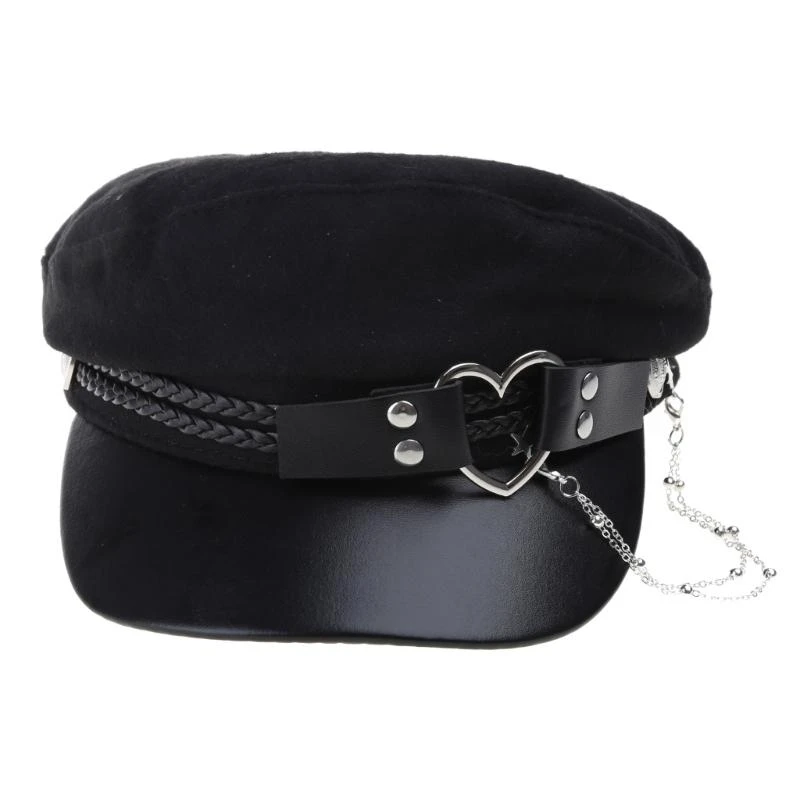 قبعة Steampunk Octagonal for Teenagers Girl Women Hat Clothing Association