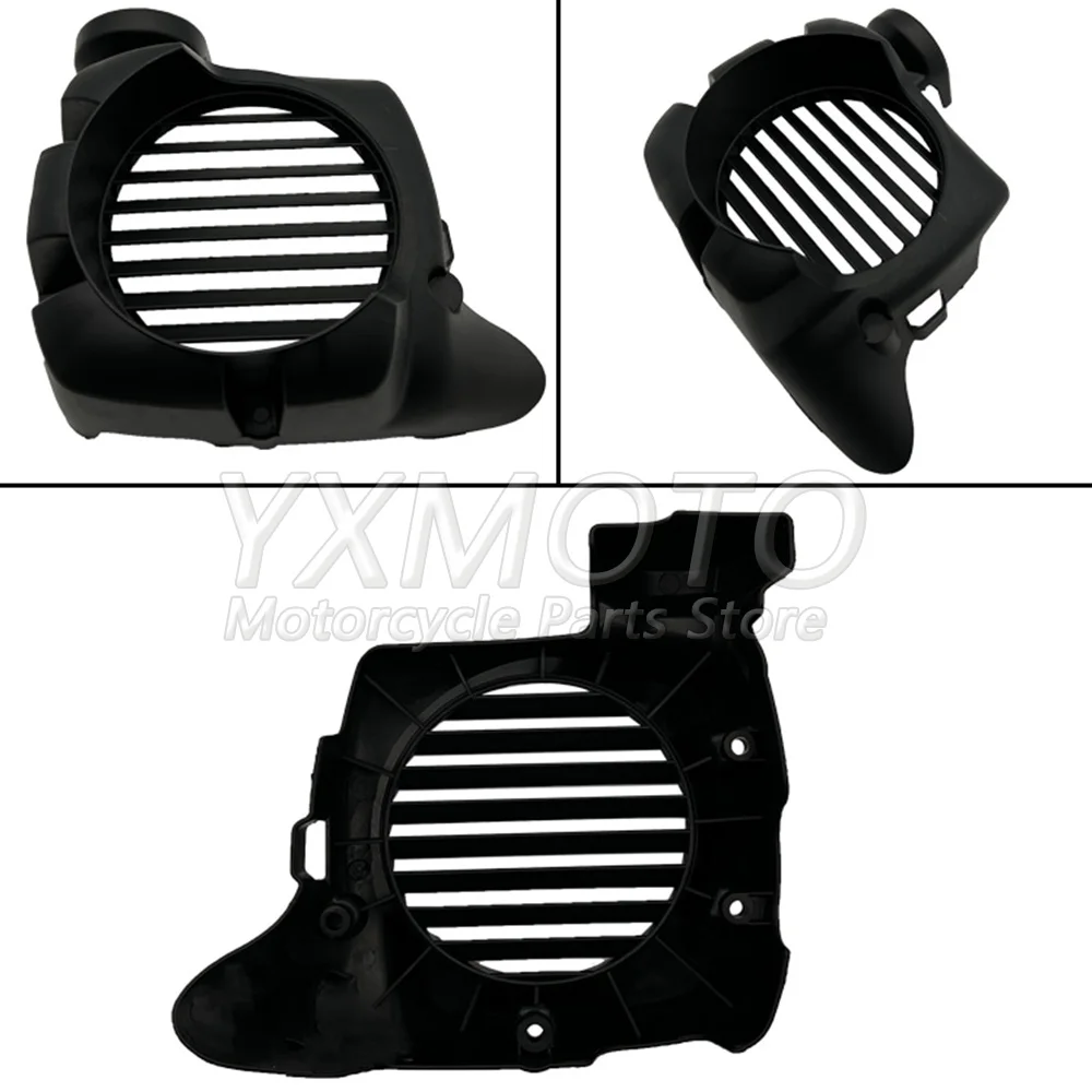 Motorcycle headlight hood exhaust hood fan hood fit for Yamaha Scooter EFI Four-Stroke XF50D VOX VOX50