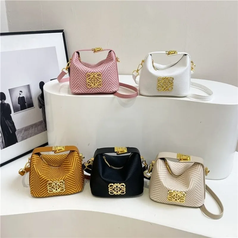 

Ladies Handbag Underarm Bag Crossbody Purse Retro Maillard Style For Daily Use And Travel Companion