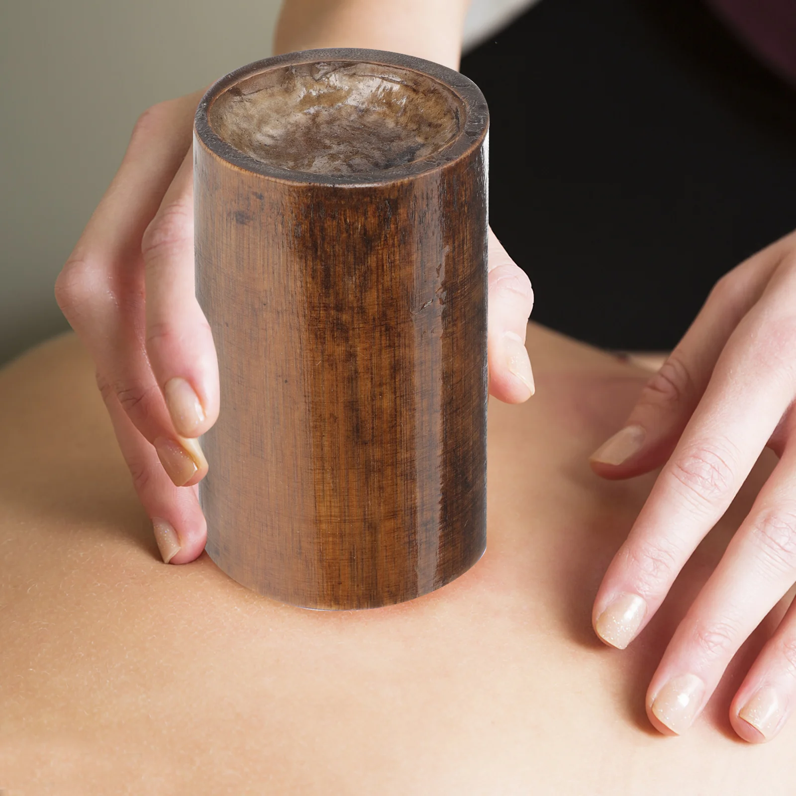 

1 комплект бамбуковых банок, набор деревянных баночных терапевтических инструментов для массажа тела, домашнего использования, средства для ухода за спиной, релаксация тела