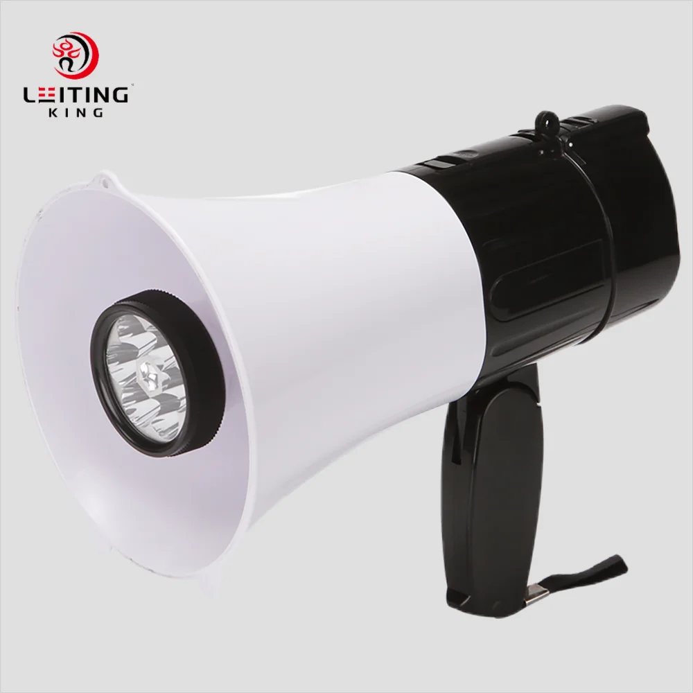 2026 CR-66 20W High Power Megaphone With 500m Projection LED Illumination 240s Record Battery Powered For Computer Use
