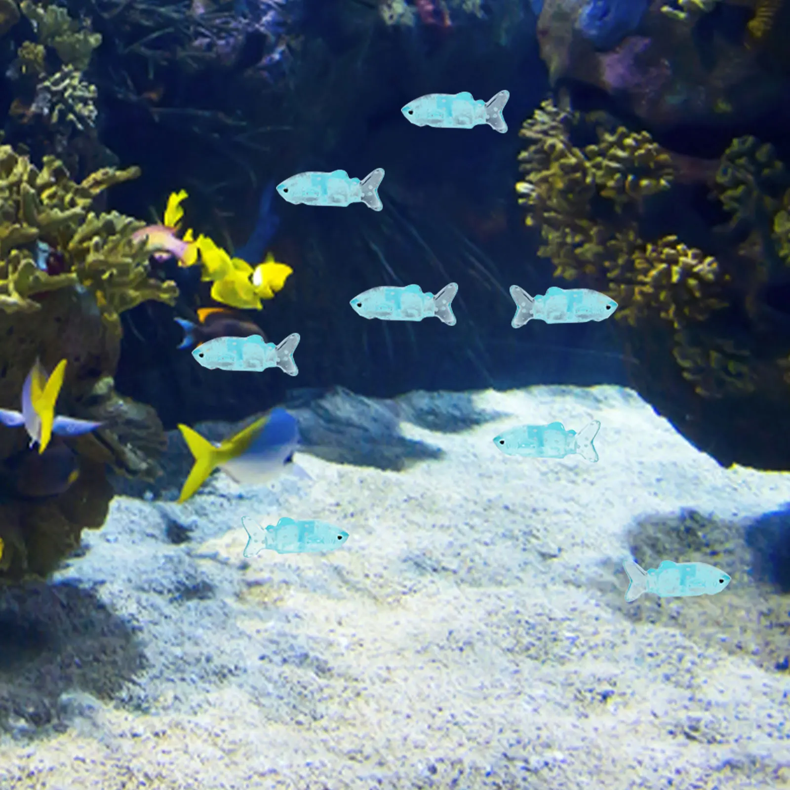 

10 Pcs Resin Ornaments Small Figurine Whale Mini Ocean Figures Figurines Baby Animals