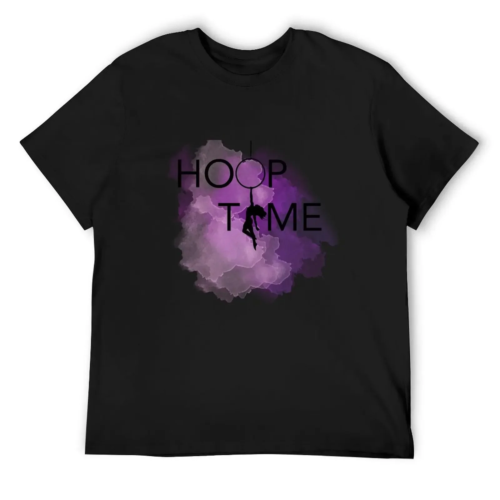 

Футболка Hoop time, летняя одежда, корейская мода, большие размеры, новые подарки и футболки, мужская футболка