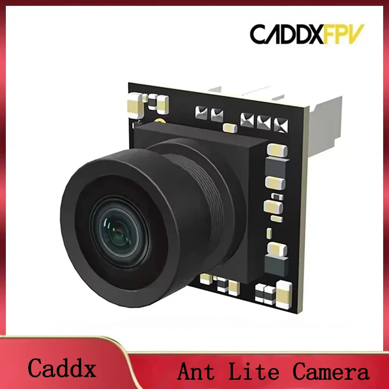 كاميرا Ant Lite 1200TVL 1/3 بوصة CMOS Nano FPV - جهد عريض 3.7-18 فولت، PAL/NTSC قابلة للتحويل (14 × 14 مم، 1.7 جم) لطائرات سباق RC بدون طيار