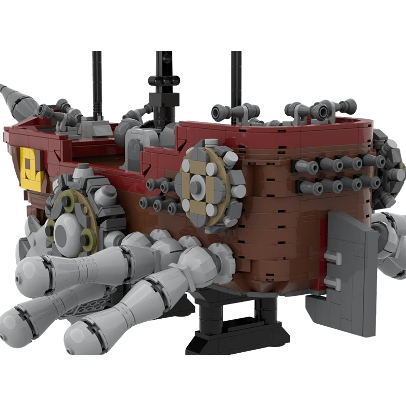 2483 ELEMENTÓW Konfigurowalny Statek Grozy MOC Modułowe Klocki Konstrukcyjne Kreatywny Projekt dla Dzieci Popularne Klocki DIY Zabawka Prezent dla Chłopca na Festiwal