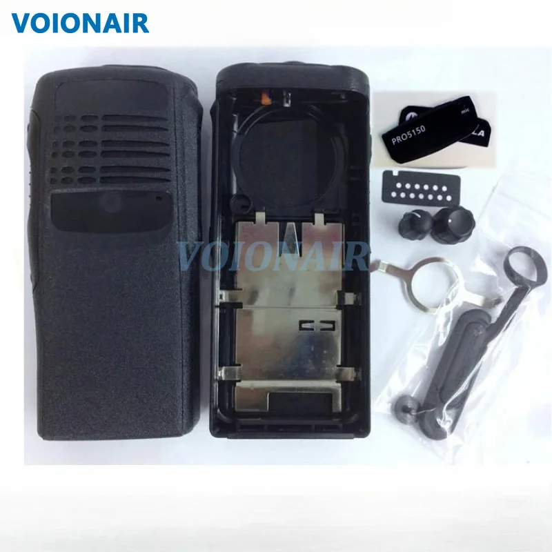 voionair-2-セットフロントハウジングケーシングモトローラ-pro5150-双方向ラジオ修理部品用