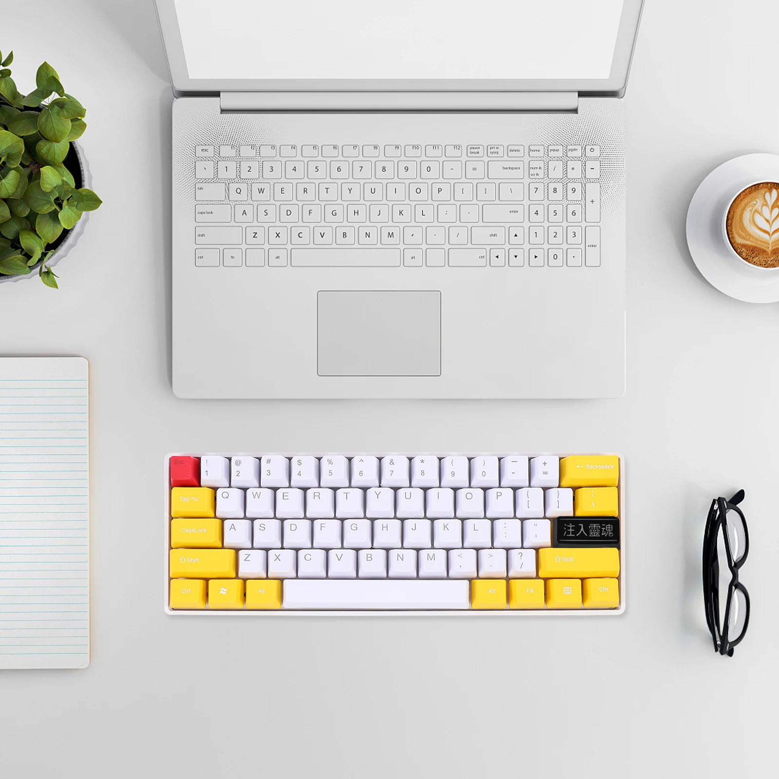 

Replacement Shine Through Backspace Keycap Original Height Matte Process Mechanical Keyboard Keycap Stable High Performance