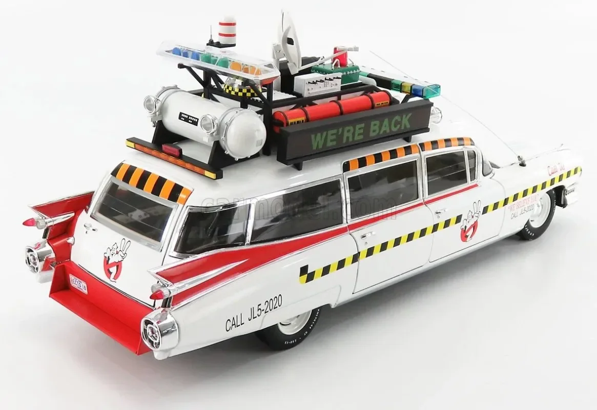 Hasbro Ghostbusters Filmversion Auto MOVABLE PARTS Ectomobile Ecto-1A Modellierfigur 1:18 Feine Version Sammlerspielzeug Geschenk