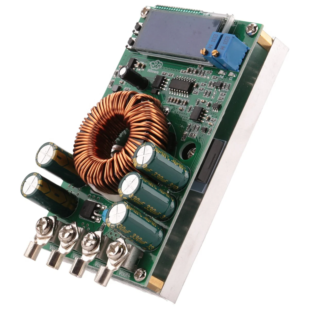 1 Piece of DC-DC Buck Converter WD5020 7-50V 20A Large Power Adjustable Step-Down Power Supply Module