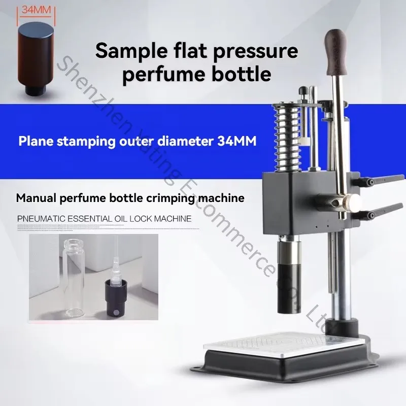 Manual Capping Plastic Grab Press Center Ring Machine Sealer Perfume Bottle Spray Head Medium Sleeve Bayonet Machine