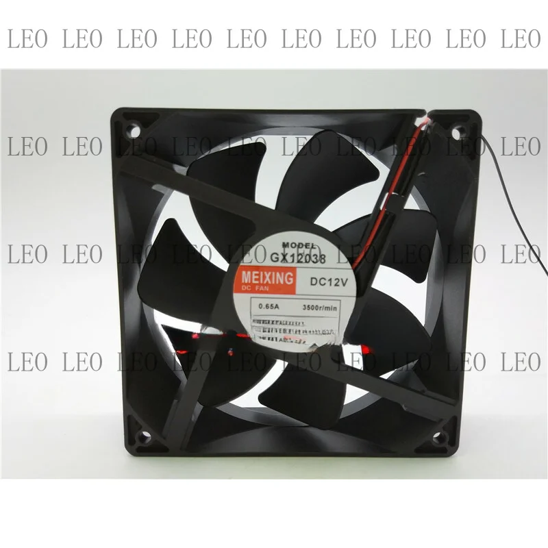 MY For MEIXING GX12038 DC12V 0.65A DC 24V 0.30A 12CM 12038 cooling fan