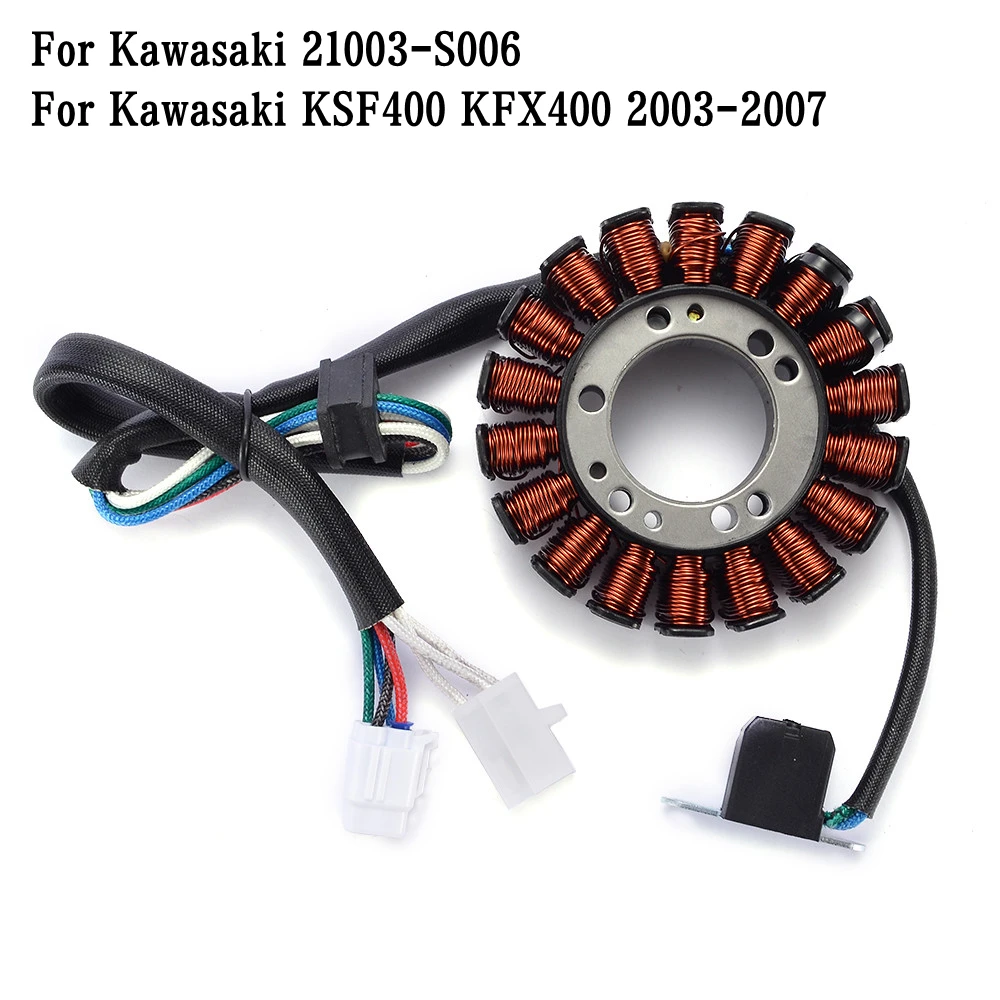 For Kawasaki KSF400 KFX400 KSF KFX 400 2003 2004 2005 2006 2007 21003-S006 Engine Parts Generator Magneto Stator Coil