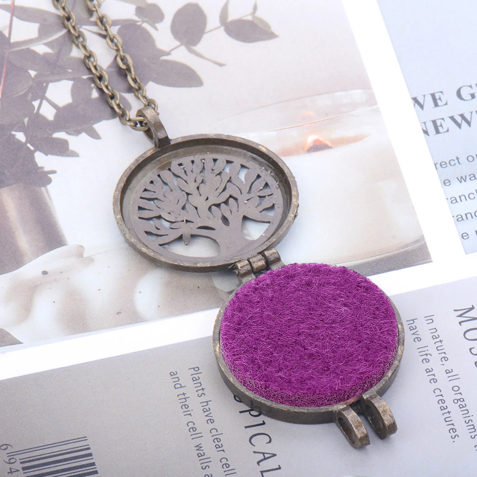 

100Pcs Cotton Essential Oil Pads Aromatherapy Diffuser Refill Pads for Locket Necklace Pendant Compact Aroma Therapy Supplies