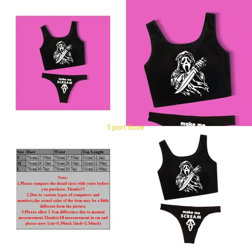 

U2JB Летний купальник Классический женский купальник с принтом скелета Купальники Пляжная одежда