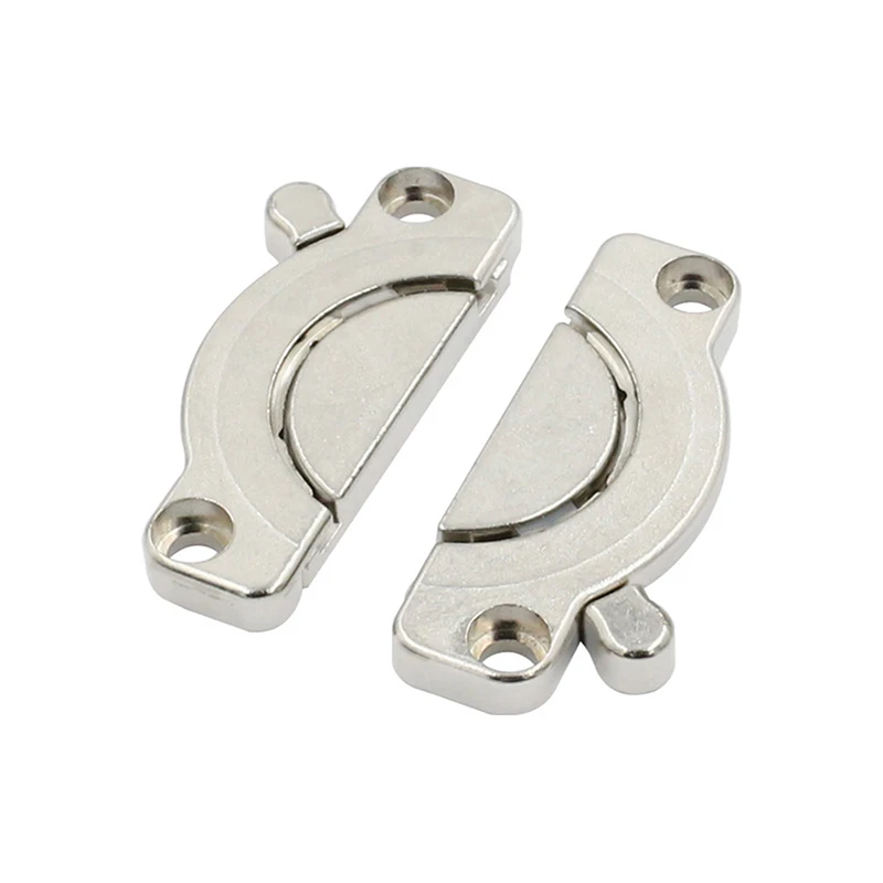 

1 Set Woodworking Fastener Furniture Hinges Tabletop Connector Table Buckles Desk Combination For Wardrobe Cabinet Folding Shelf