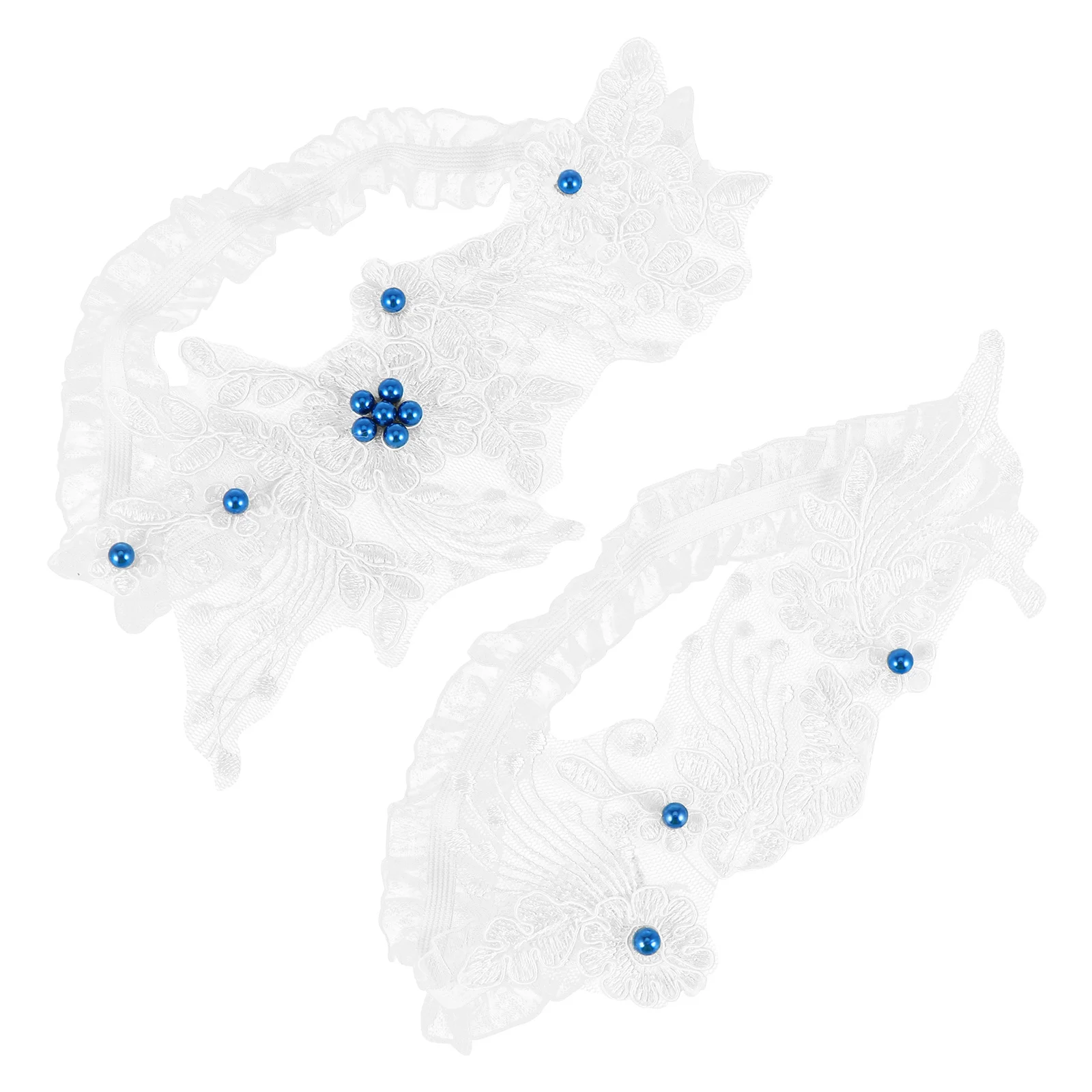 

1Pair Wedding Bridal Lace Garter Premium Elastic Leg Decoration Anti-Skid Comfortable Party Accessory Women Garter