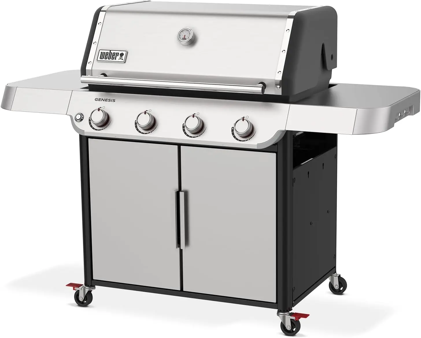 Propane Gas Barbecue Grill, Stainless Steel BBQ Grill