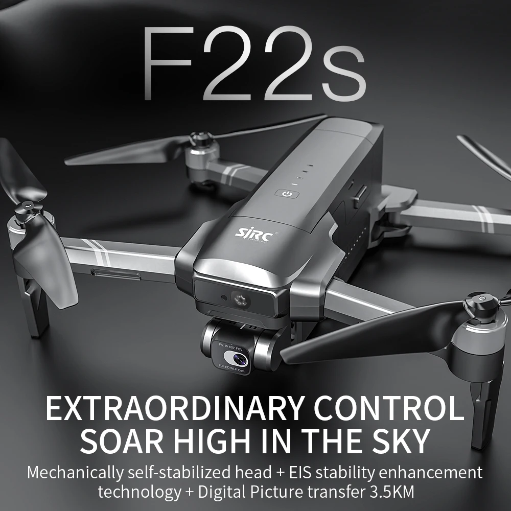 F22S 8K Professional Drone with Camera 5KM Dual Axis EIS Gimbal Laser Obstacle Avoidance 5G WIFI GPS Four Axis Aircraft Gifts