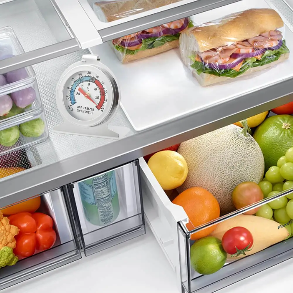 Monitor Kitchen Tool Keep Fresh Refrigerator Freezer Thermograph Temperature Meter Temperature Sensor Fridge Thermometer