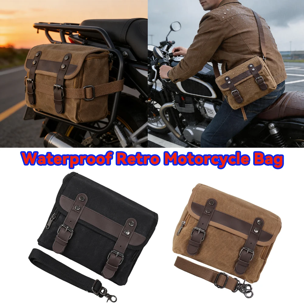Motorcycle Inner Bag Tail Bag Haversack Knight Riding Tool Bag Bicycle Motorbike Travel Luggage Bag