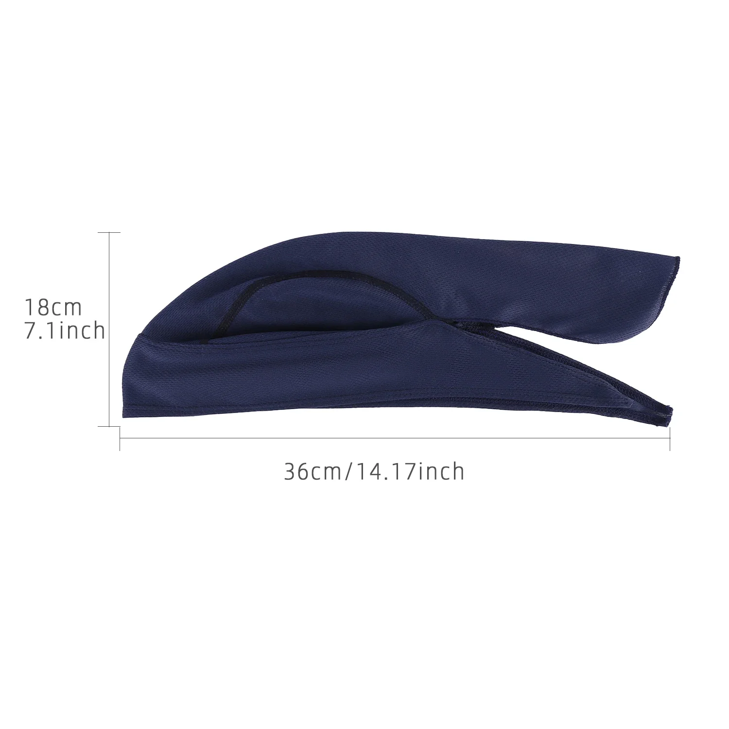 2 Pcs Quick Drying Pirate Hat Cycling Bandana Head Scarf Breathable Sports Bandana Hat Sunscreen MTB Riding Hat Camping Hat view 3