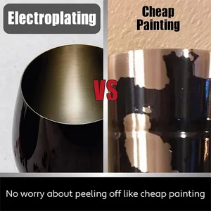 Chalice bằng thép không gỉ cho rượu vang đỏ, ly cocktail, kim loại không thể phá vỡ, thủy tinh sâm banh, thanh KTV, kiểu châu Âu, 500ml 12 Cúp rượu kim loại bán hàng chính - №6