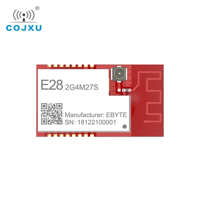 SX1281 LoRa Lorowan 2.4G 27dBm cojxu E28-2G4M27S SPI Wireless Module Transceiver Long range 8000m SMD Module PCB