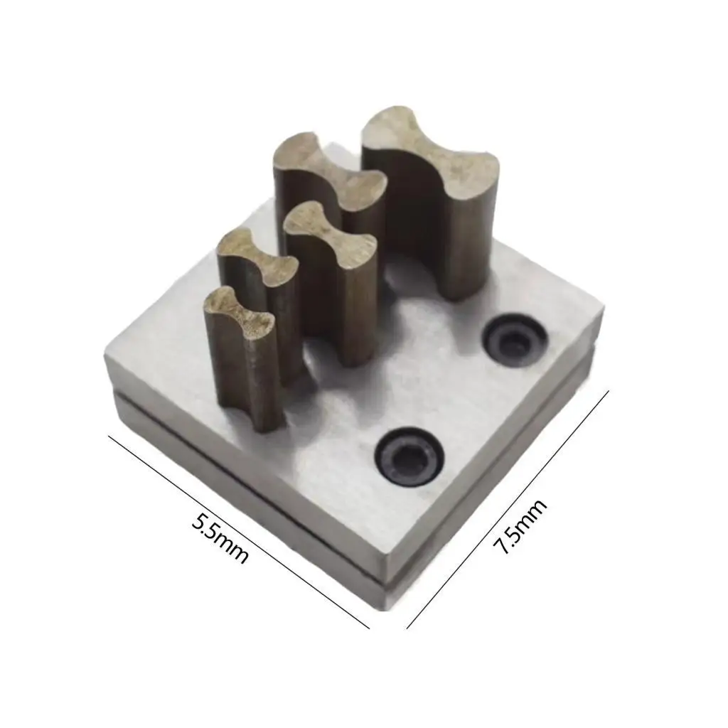 Metal Disc Cutter Punch Tool for Jewelry Making 63mm Steel 5 Sizes Bracelet Necklace Charm Forming DIY Craft Set